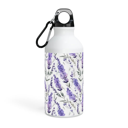 Lovely Lavender Pattern Style Sport Bottle (13,5oz / 400ml)