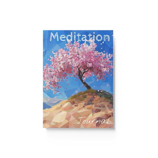 Meditation Journal / Zen Notebook / Self-Awareness Journal - Hard Backed Journal