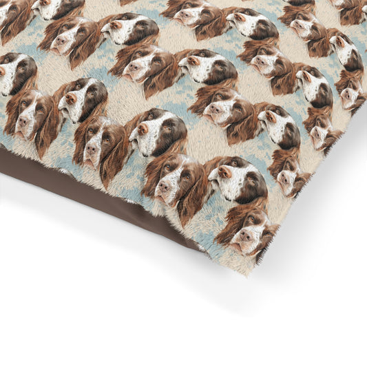 Majestic English Springer Spaniel Dog Pattern Style Pet Bed