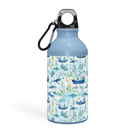 Aquatic Waterworld Pattern Style Sport Bottle (13,5oz / 400ml)