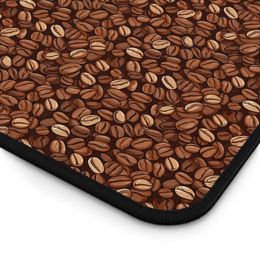 Coffee Beans Craving Pattern Desk Mat