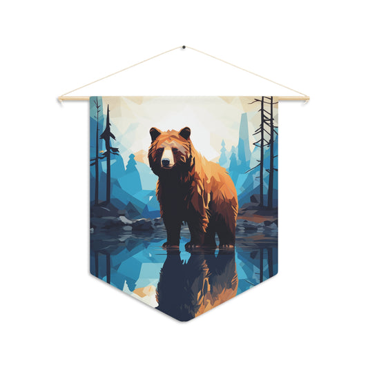 Majestic Bear Style Banner / Pennant