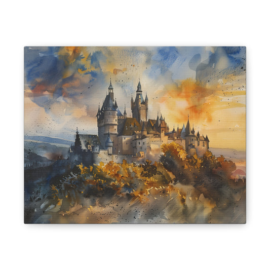 Castle Morning Canvas Gallery Mini Wraps