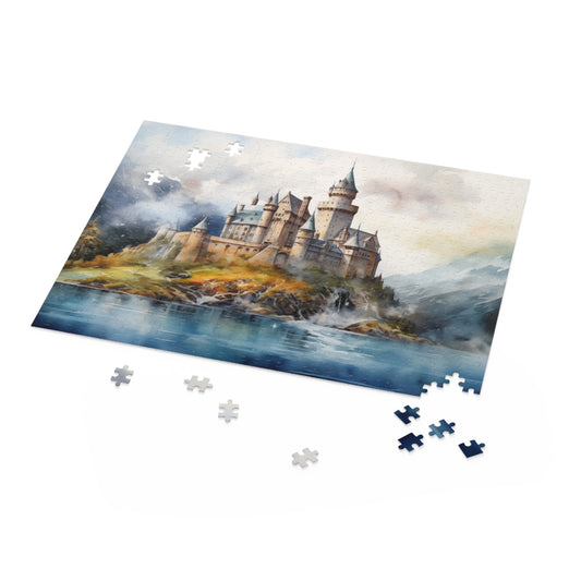 Castle Dreams Puzzle / Epic Castle Puzzle / Wonderful Scenery Puzzle - Jigsaw Puzzle (120, 252, 500-Piece)