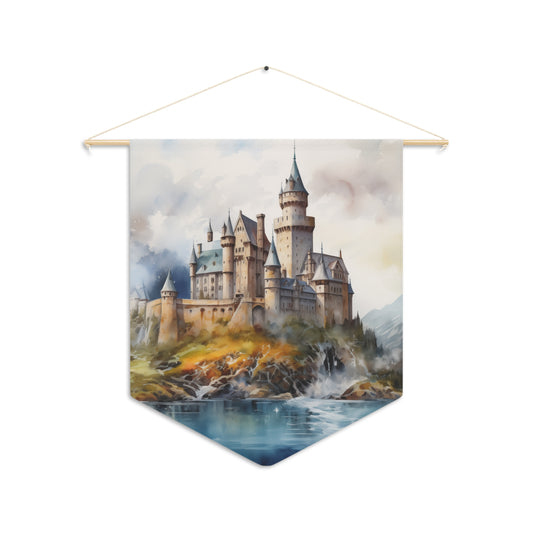 Scenic Castle Design Banner / Pennant