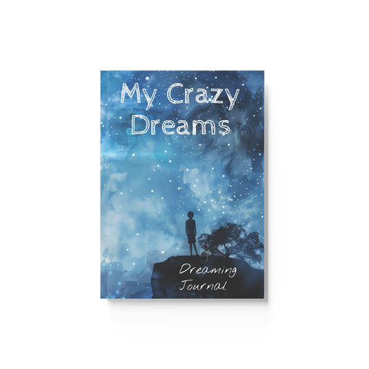 Dream Journal / Dreaming Notebook / Lucid Dreaming Journal - Hard Backed Journal
